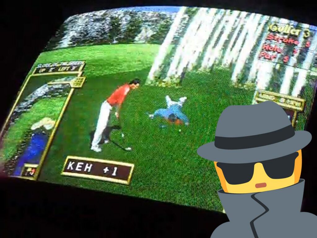 The PC Gamer Mysteries, Case #1: « A Slice of Death »: Why is there a dead golfer hidden in Golden Tee &rsquo;99?