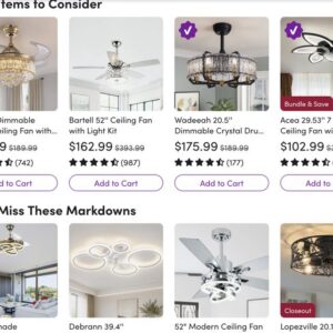 what is going on with ceiling fans