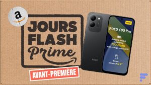 Le récent Xiaomi Poco C95 Pro équipé d’une grosse batterie de 7 500 mAh chute sous les 200 € pendant les Jours Flash Prime